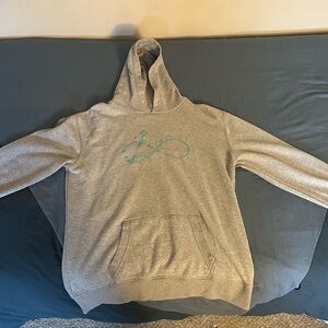 Glitter women’s hoodie-size xxlg but fits like an xlg.